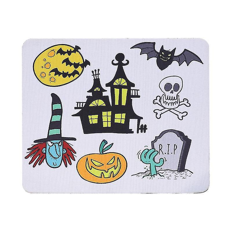 2pcs Anti-slip Mouse Mat For Halloween Decor