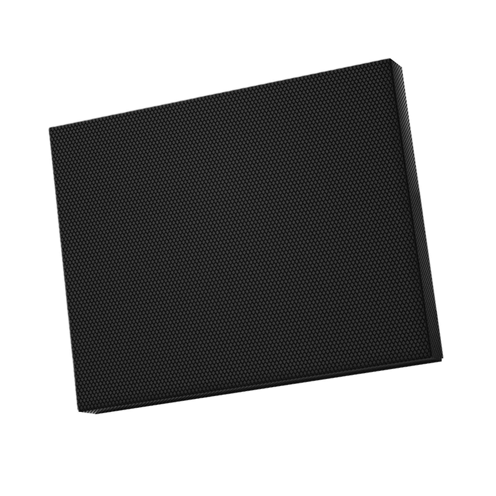 Coussin d’équilibre en mousse anti-déchirure Coussin d’équilibre en TPE pour la stabilité en plein air Pilates noir