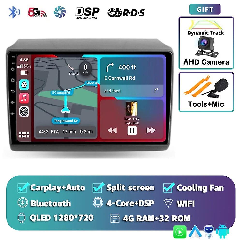 Android 13 Carplay Auto 2din For Fiat Ducato 2007-2015 Car Radio Multimedia Video Player Gps Navigation Dsp Stereo Wifi+4g Audio