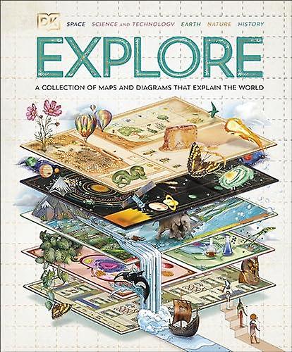 Explore by DK Paperback Book