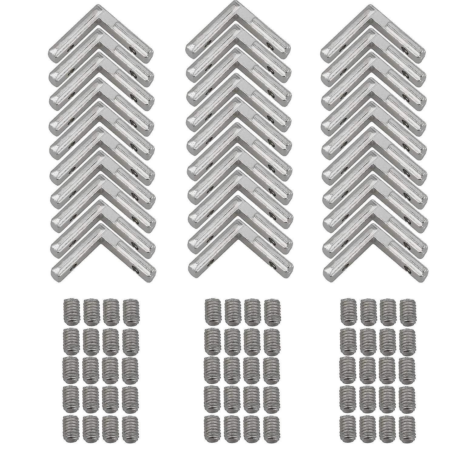 For 30x T Slot L Shape Connector Joint Bracket for 2020 Series Al.Profile WS5875
