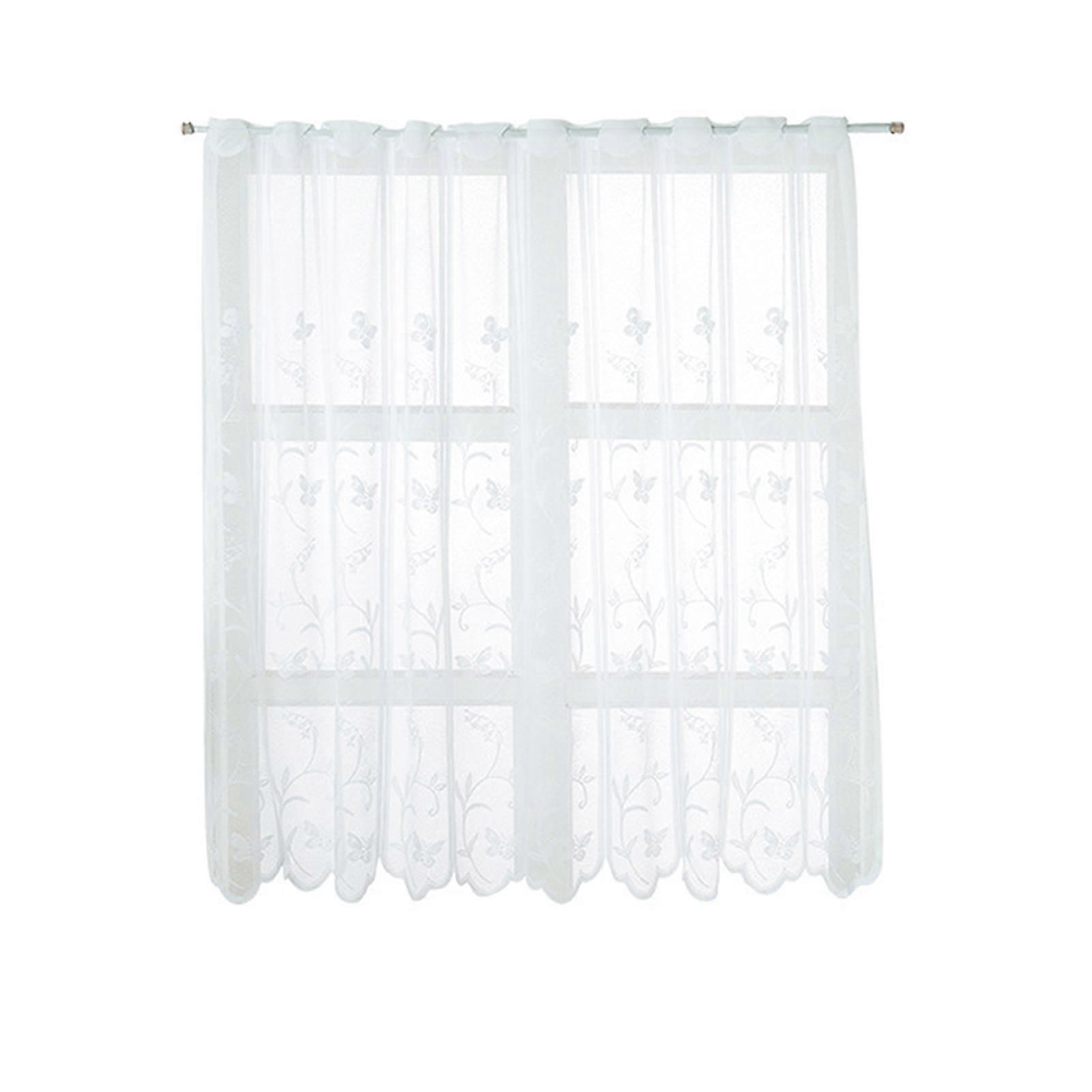 Tulles Backdrop Drapes Curtain Multifunctional Window Drapery for Bedroom Kitchen Decor