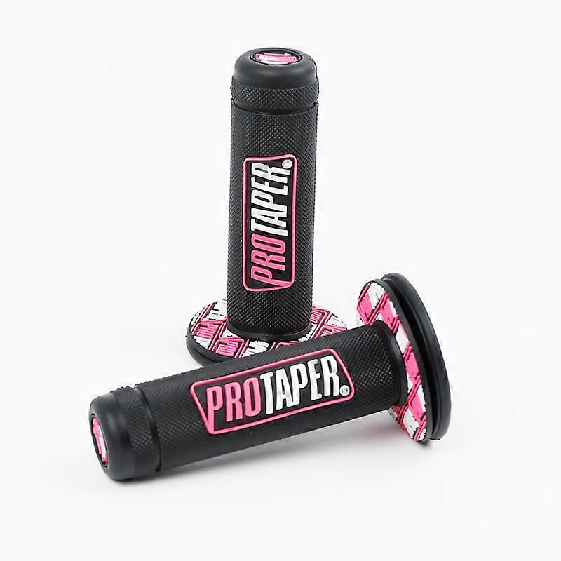 7/8" Universal Dirt Bike Grips - Anti-Slip Rubber Hand Grips For Motocross, Pit Bikes, ATVs & More