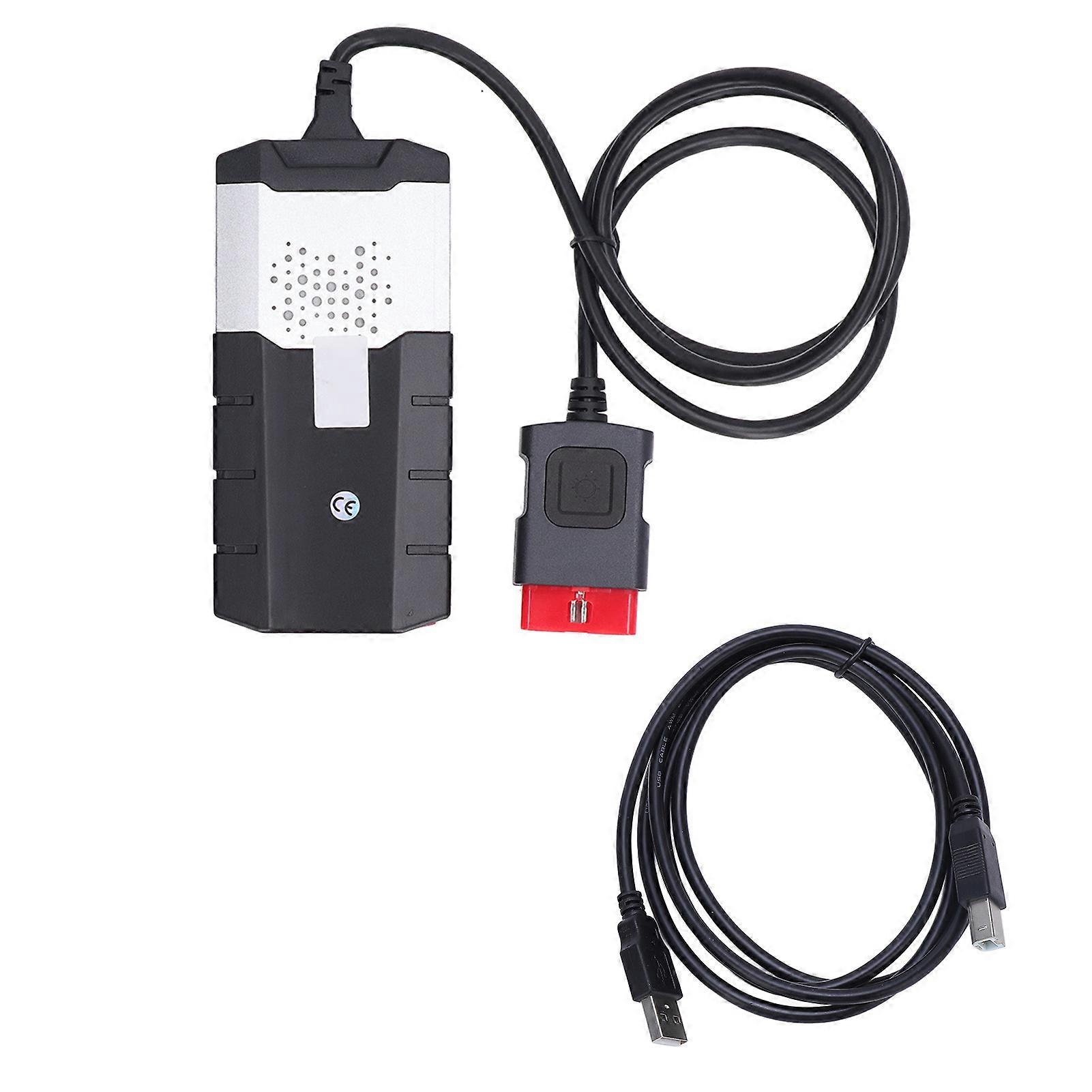 for VCI DS VD150e TCS Bluetooth OBD2 Scanner Car Truck Diagnostic Tool Single PCB Intelligent System Scan Voltage Check E2U211