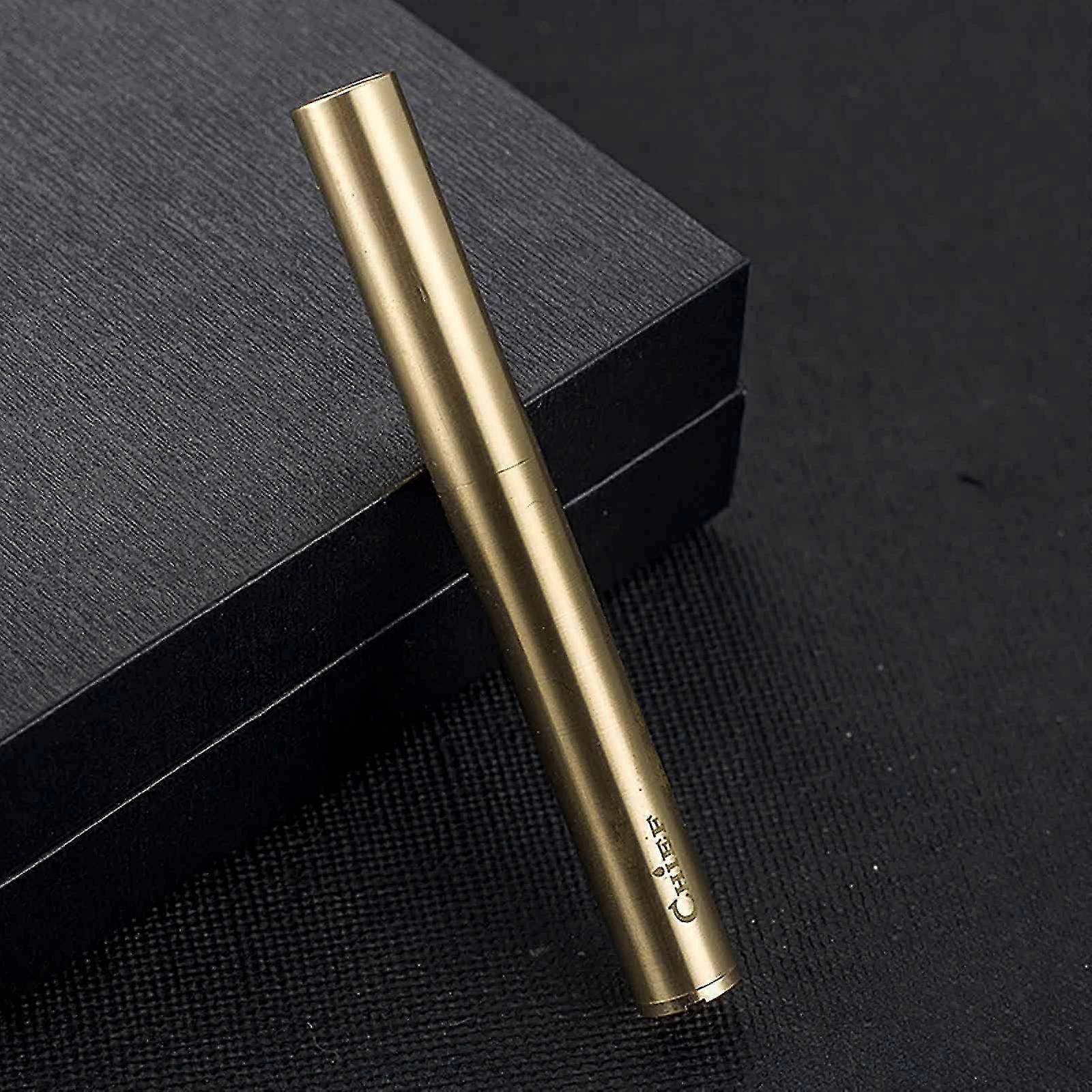 Brass Lighter Vintage Retro Drawer Automatic Ignition Kerosene Lighter