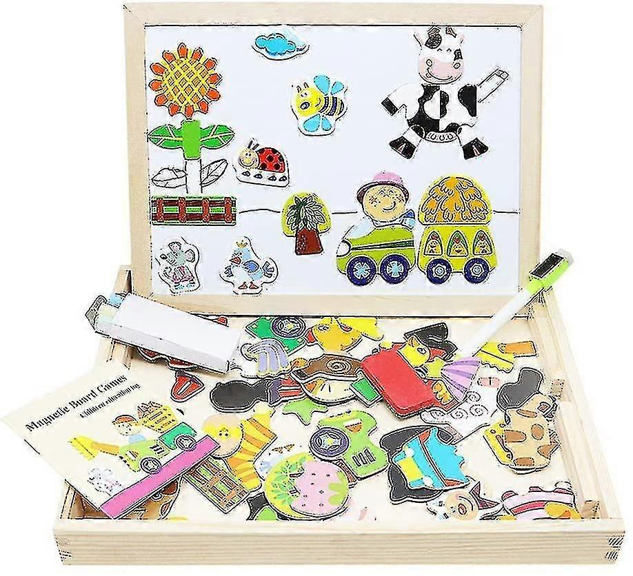 Mágneses fa puzzle