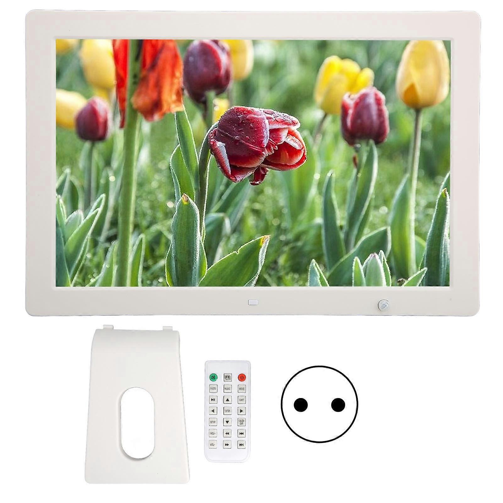15.4in Digital Photo Frame Human Body Induction 1024x768 Support Av Photo Smart Picture Frame With Remote Control Eu Plug