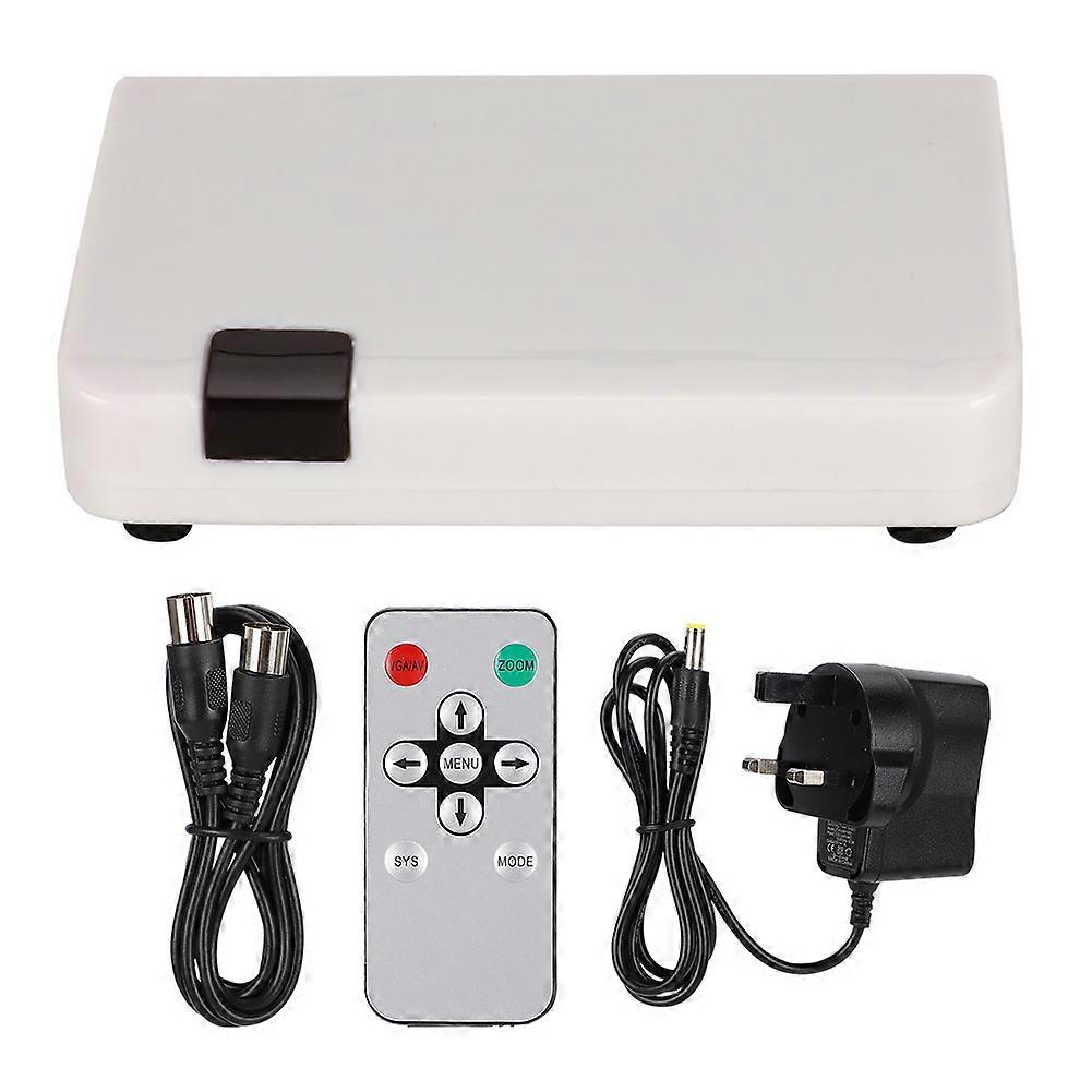 HDMI to RF HD Signal to Wired Signal 1080P Audio Video Synchronization Converter Box 110-240VWhite UK
