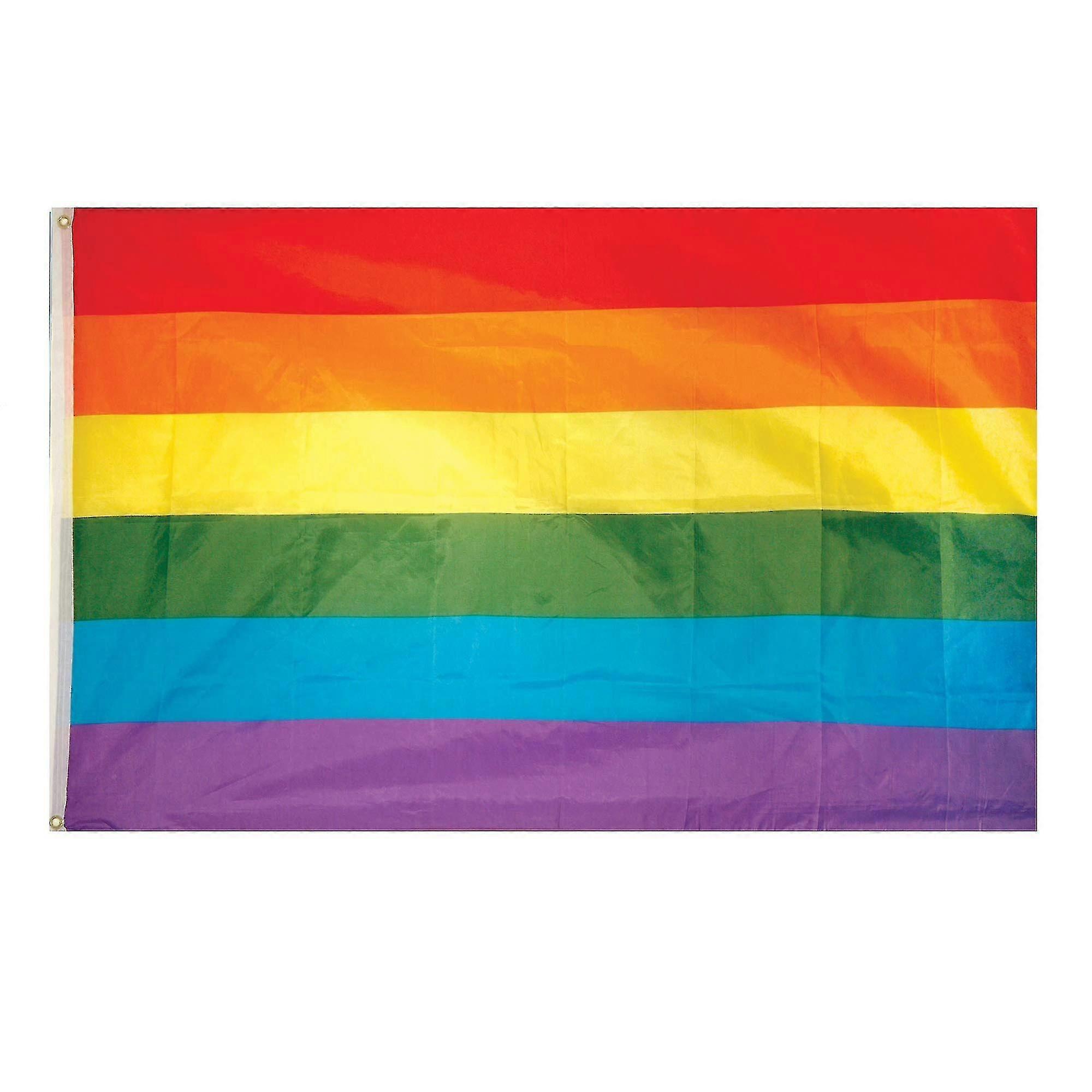 Online Large 5ft X 3ft Gay Pride Rainbow Flag