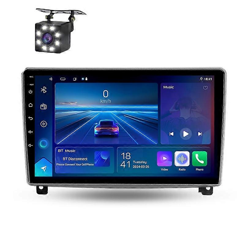 Car Radio For Peugeot 407 2004 - 2011 Wireless CarPlay Android Auto GPS Navigation WIFI BT