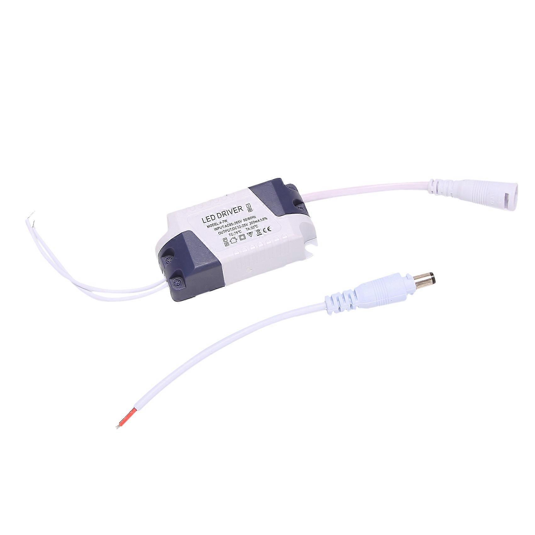 LED-transformator - Konstant transformator 4-7W LED-drivrutin strömförsörjning transformator DC12-24V