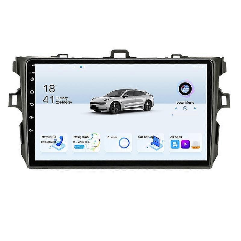 For Toyota Corolla E140/150 2007-2013 Car Radio Multimedia Video WIFI Navigation GPS