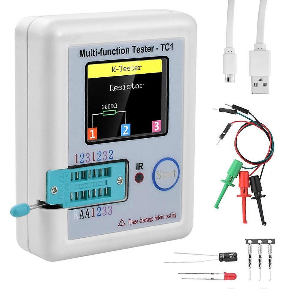 -TC Multi-Meter Transistor Tester Diode Triode Capacitor Resistor Test Meter MOSFET NPN PNP Triac M