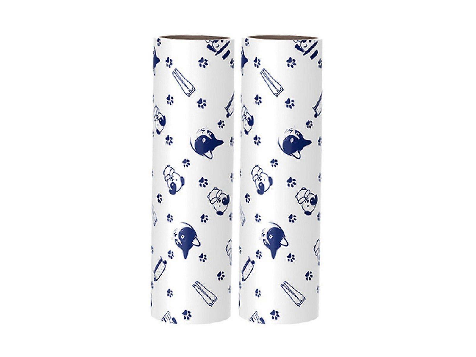 2Pcs Refill Rolls for White 24cm Wide Lint Roller