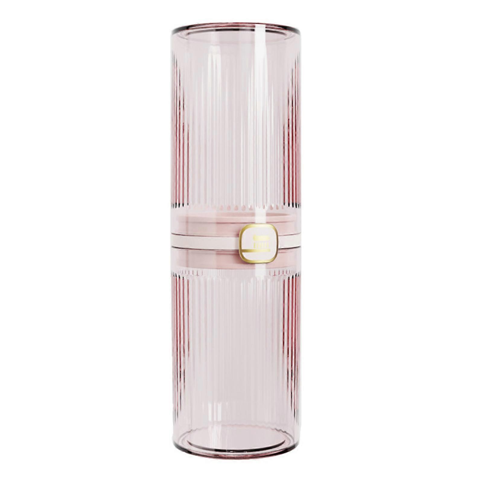 Multifunctional Snaps Design Toothbrush Cup Portable Large Capacity Mouthwash Cup for Camping Travel