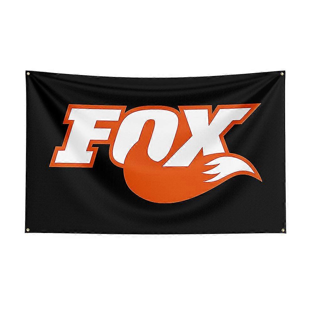 3x5 Foxs Ester Printed Racing Cycle For R