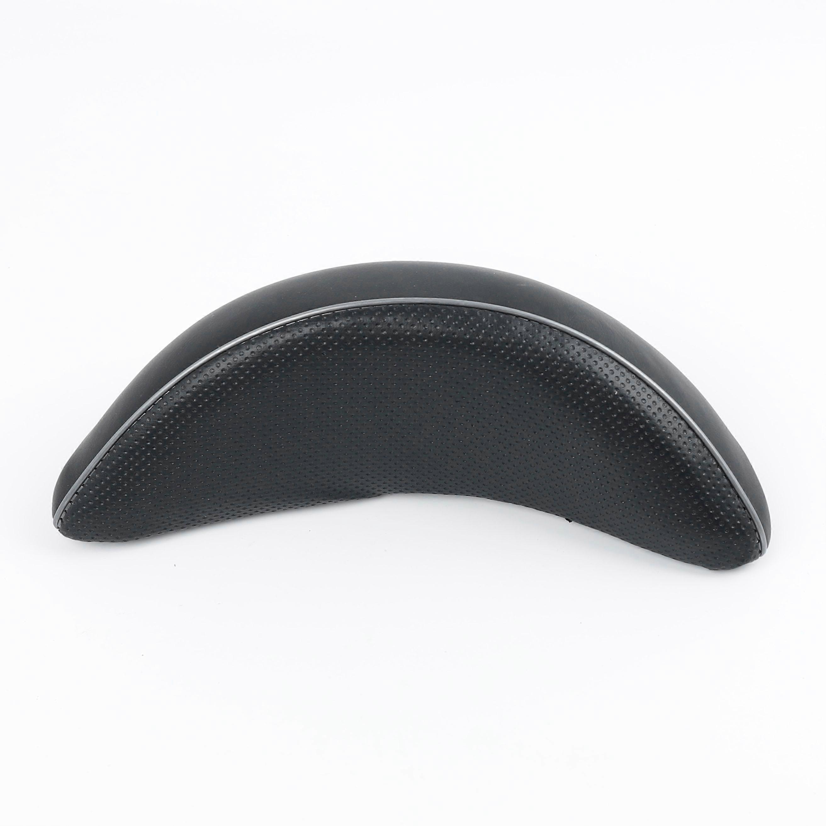 オートバイの座席助手席シートバッククッションクッションハーレーホンダスズキカワサキ電動スクーターブラックレザーシート