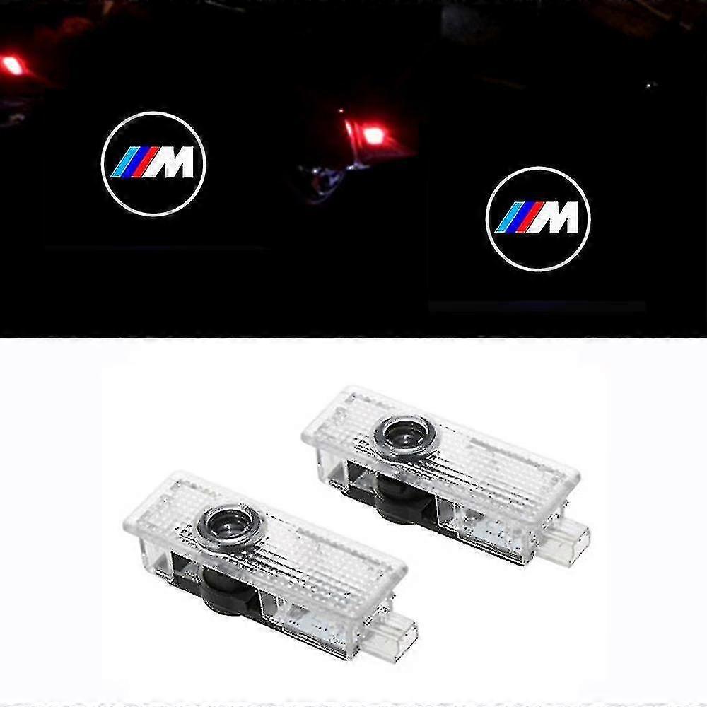 2x Led Bmw Door Light Logo Projectors Light S05