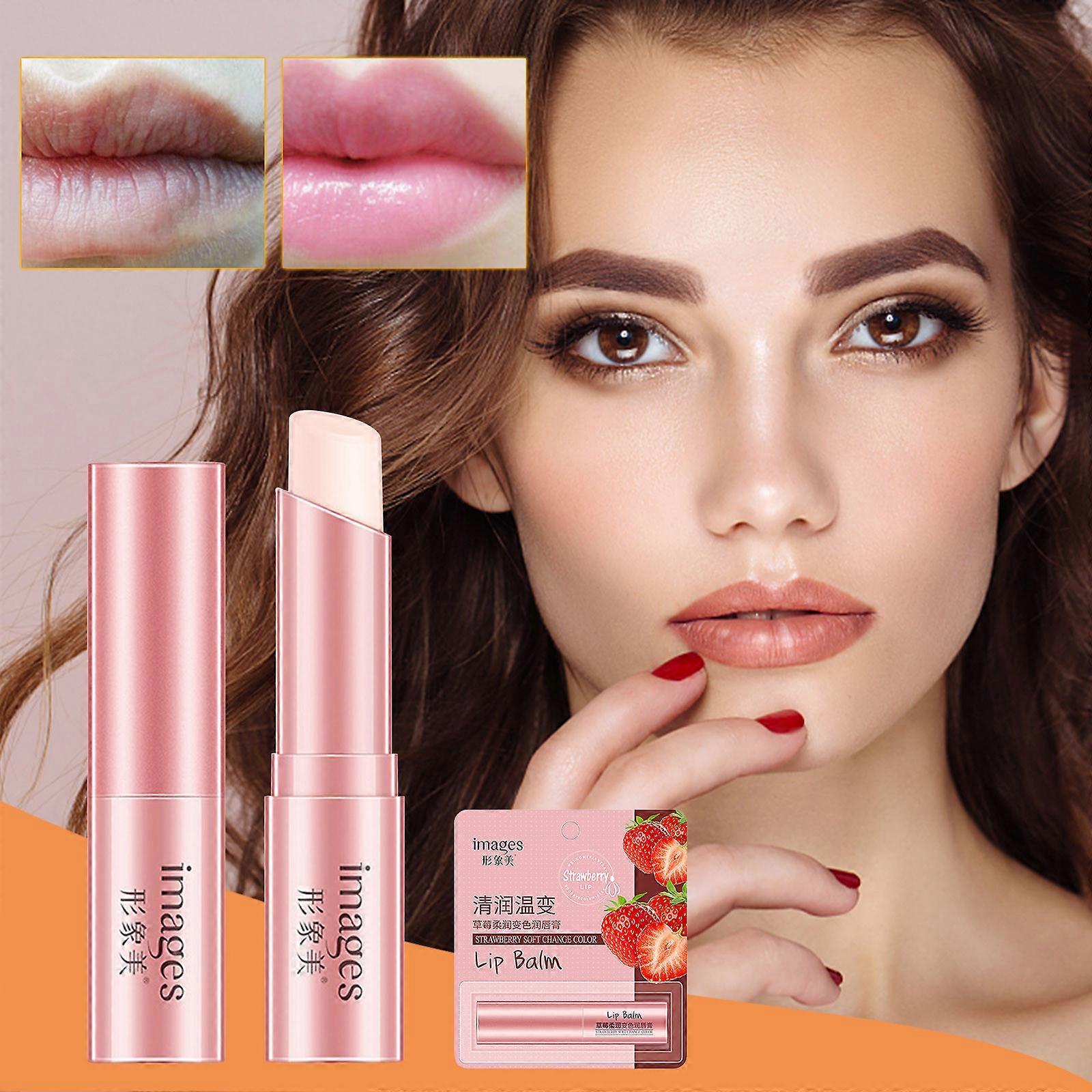 Strawberry Color Changing And Moisturizing Lipstick Moisturizing And Moisturizing Lipstick2.7g