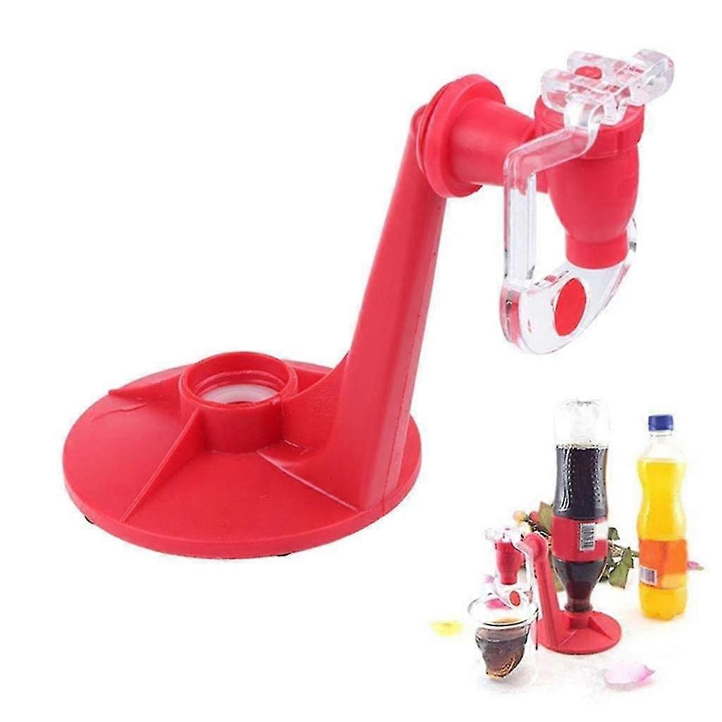Coke Cola Bottle Dispenser Upside Down Drinking Fountain Beverage Switch Push Tool