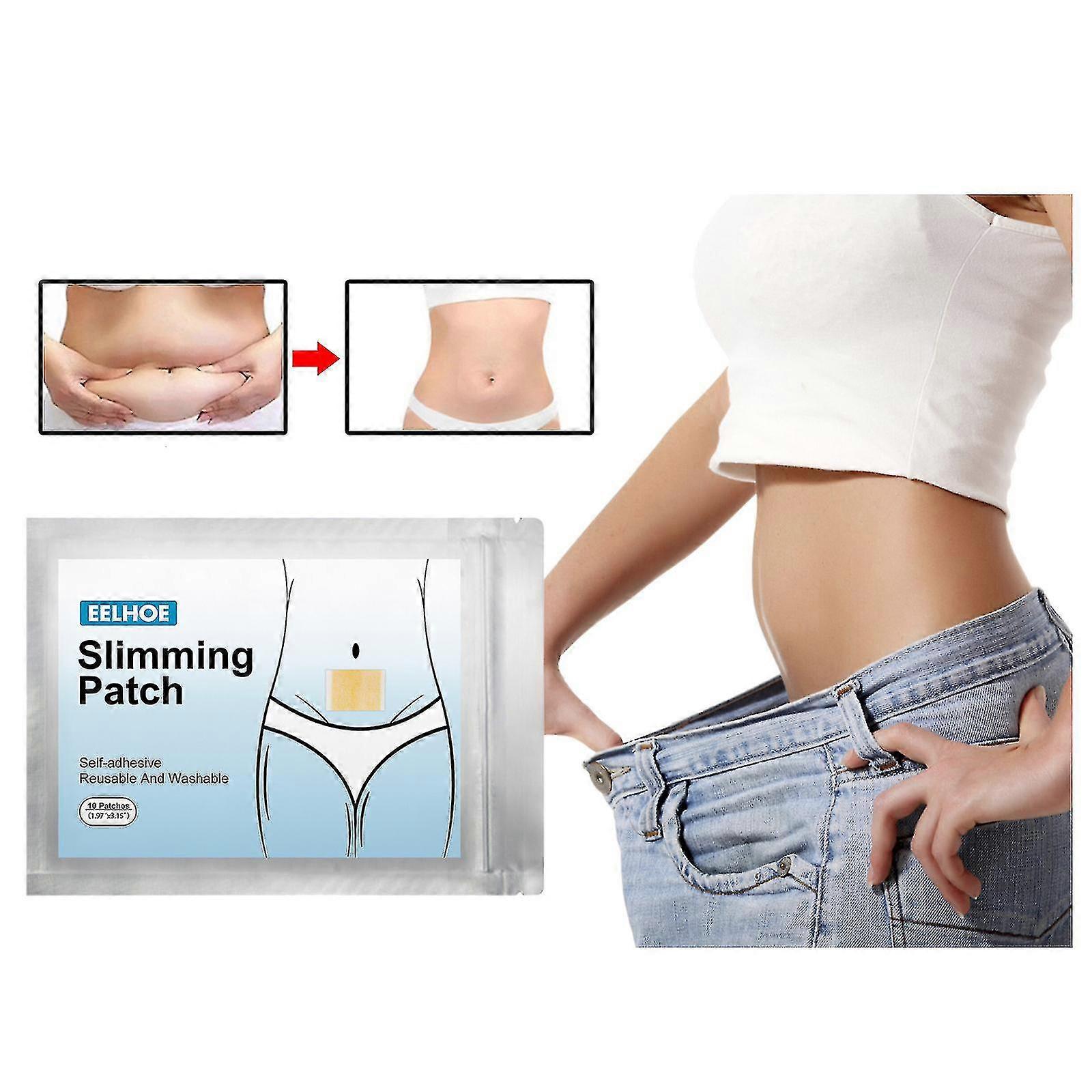 10pcs Slimming Belly Button Patch Lazy People Thin Belly
