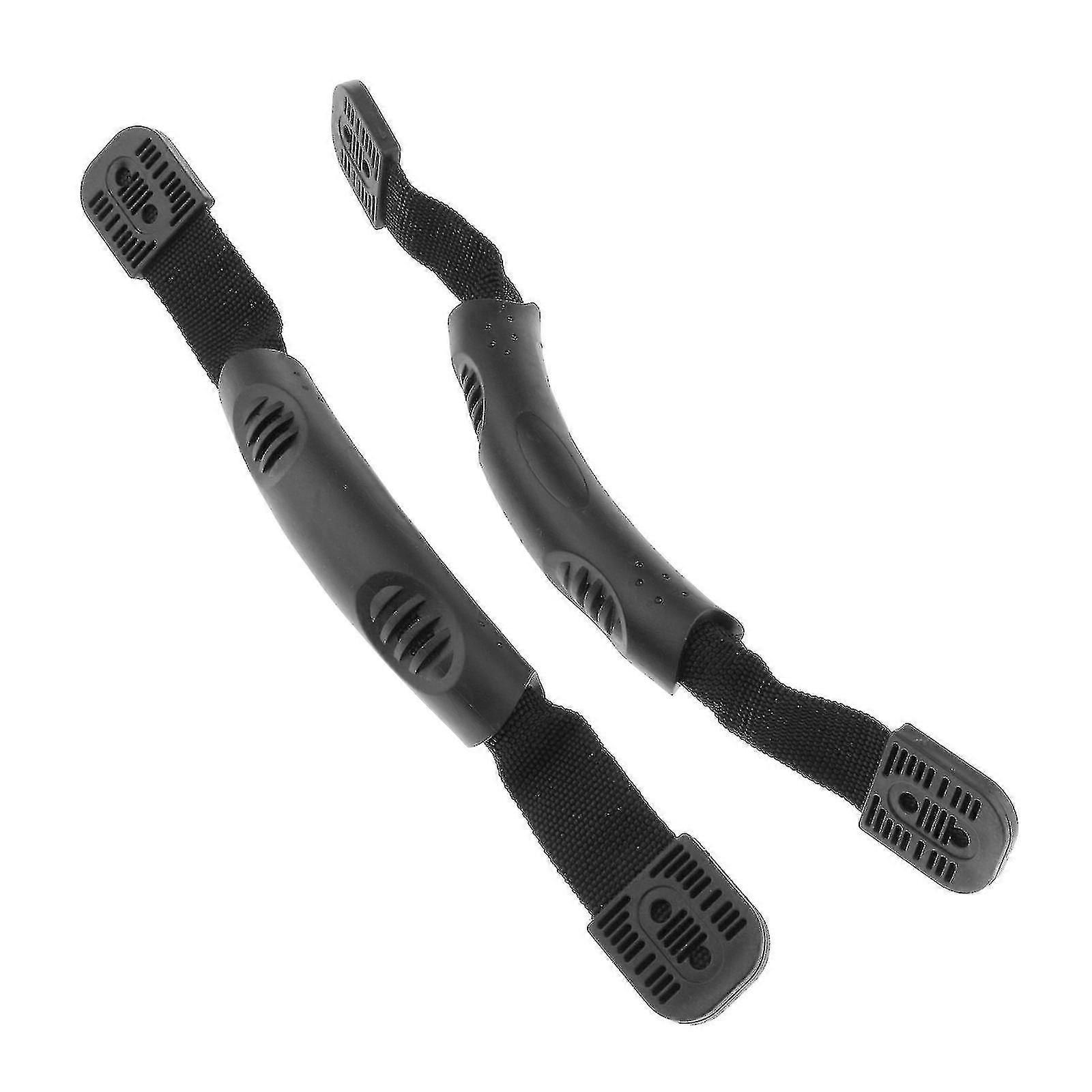 2 Pcs Kayak Canoe Side Mount Handle Pvc Plastic Boat Paddle Durable Grab Pulls - 1 Single Hole-hy