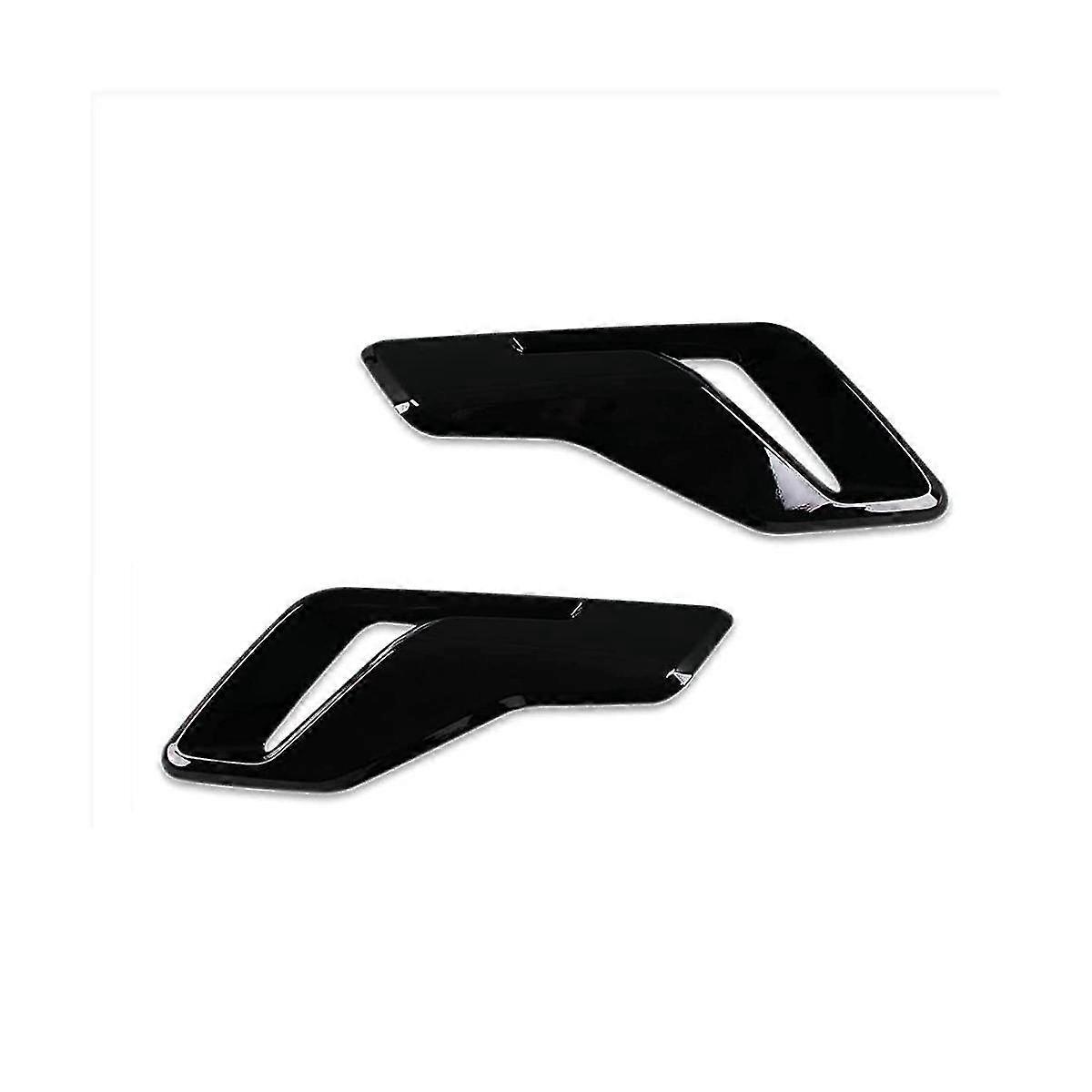 Für 2021 2022 2023 Seitenauslassabdeckung Zieraufkleber Autozubehör - Schwarz