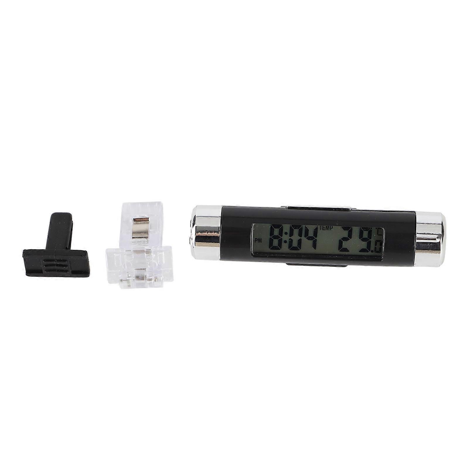Multi Functional Car Auto Electronic Clock Thermometer LED Backlight Digital Display