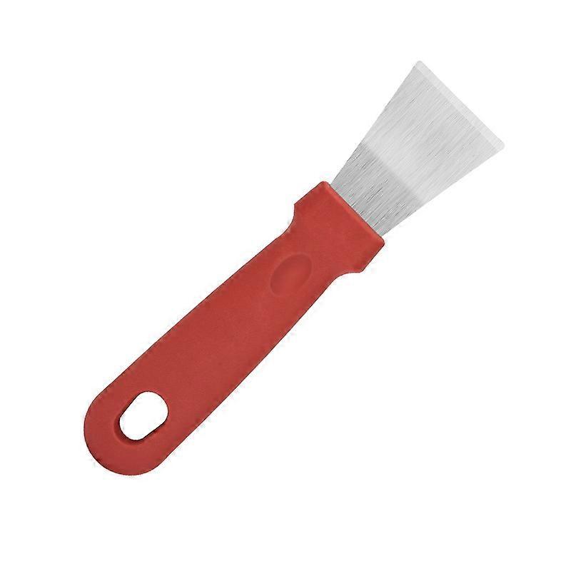 Range hood scroll blade, multifunctional stainless steel small blade, cleaning tool, red