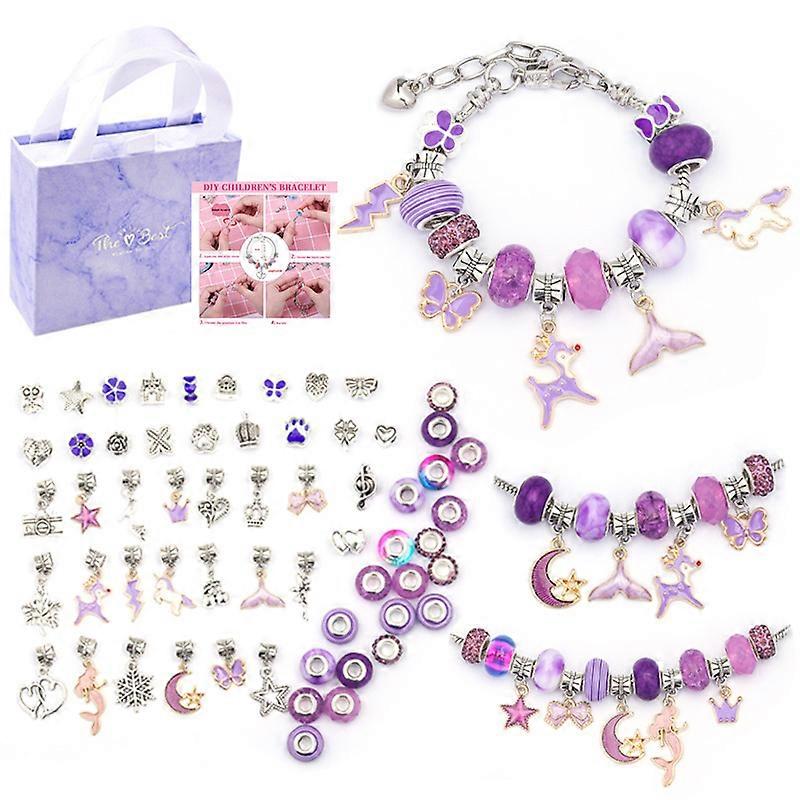 Charm Bracelet Making Kit Including Jewelry