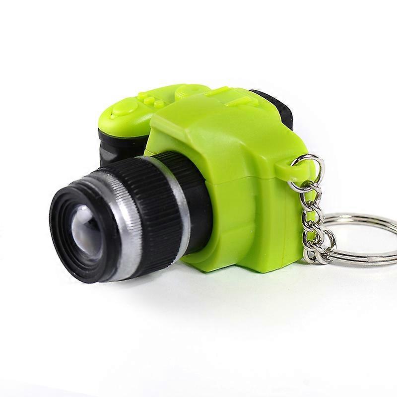 Mini Toy LED Camera Charm Bag Key Chain With Flash Light Sound Effect Gift Toy