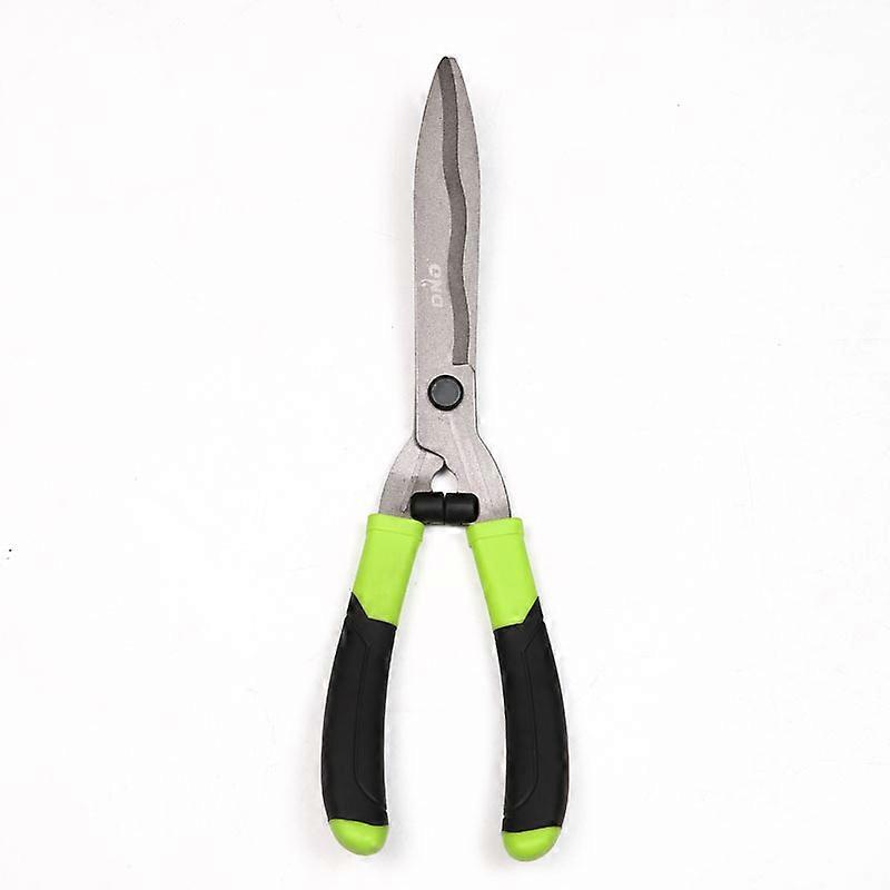 46 cm hedge shears, Manual hedge trimmer with large 23 cm non-stick blade