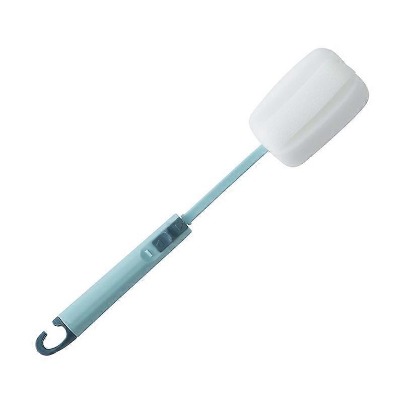 Telescopic Glass Cup Bottle Sponge Brush Kitchen Cleaning Tool with Long Handle