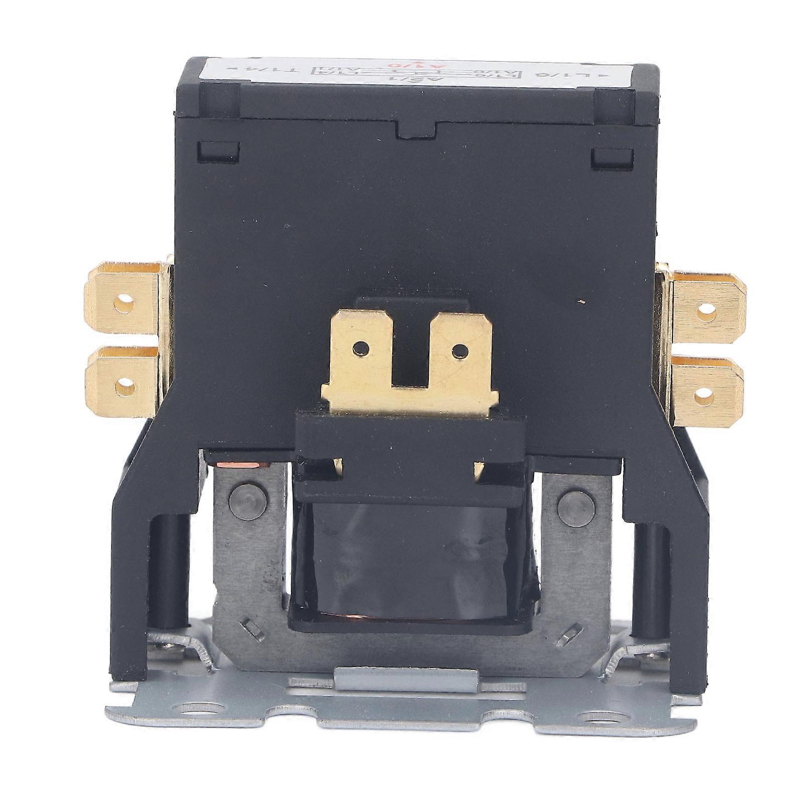HVAC Contactor Single Pole 25A for Air Conditioner Condenser Compressor Replacement Switch 240V