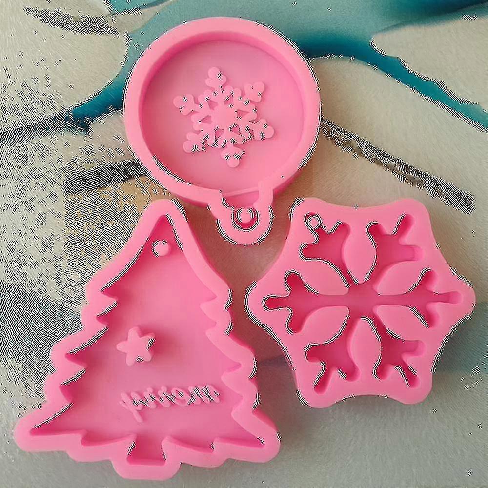 Christmas Tree Snowflake Silicone Cake Mold