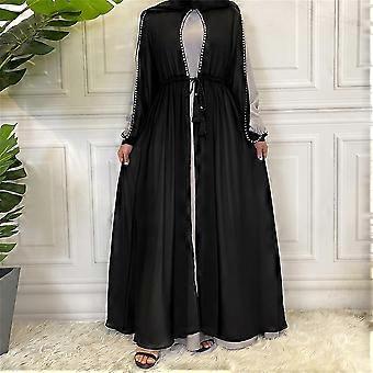 EVAGO Abaya Dubai Turkey Muslim Casual Women Long Dress Kaftan Islamic  Clothes Fake Two Pieces African Maxi Dresses Vestido Robe Femme