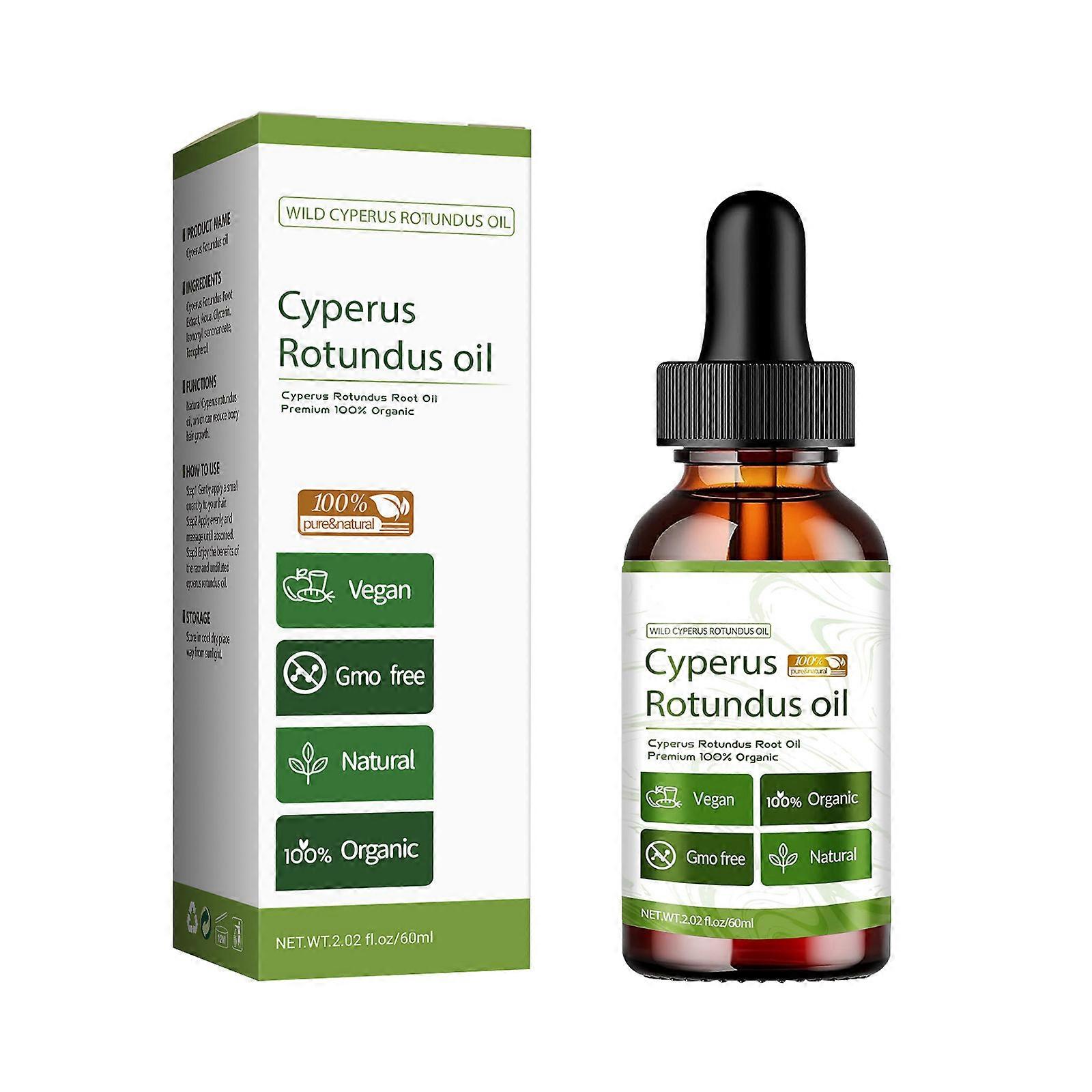Cyperus Rotundus Oil for Hair Removal, 100% Φυσικό Κυπριακό Έλαιο 60ml, μειώνει την τριχοφυΐα του σώματος, καταπραΰνει το δέρμα, ιδανικό για άνδρες και γυναίκες