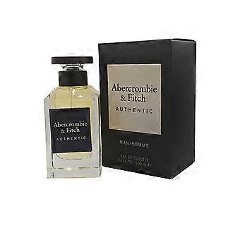 Abercrombie & Fitch Authentic Man / Homme Eau de Toilette Spray 100ml