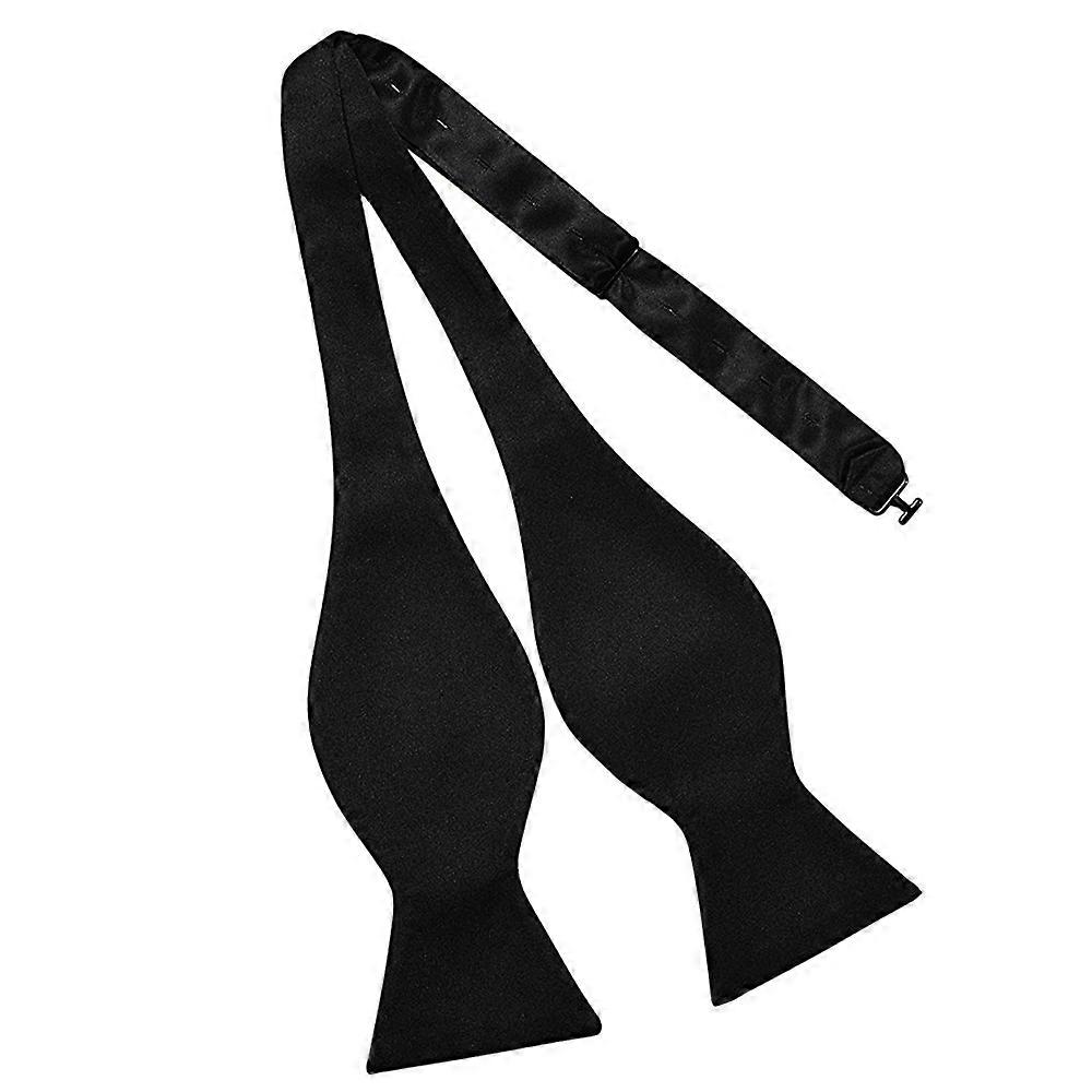 Solid Bow Ties - Polyester Silk - Tuxedo & Wedding Accessories - Stylish and Elegant