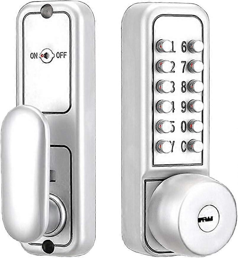 Mechanical Door Lock Password Key Dual Use Multi Function Anti Theft Indoor And Outdoor Door Lock Bolt Lock