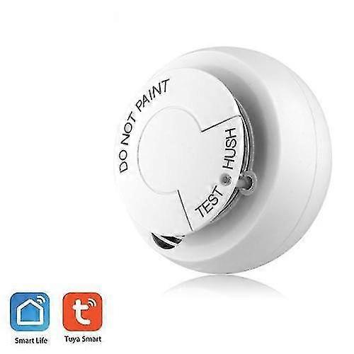 Strobe Smoke Detector Wireless Fire Alarm Sensor Work Office Home Smoke Alarm System Device