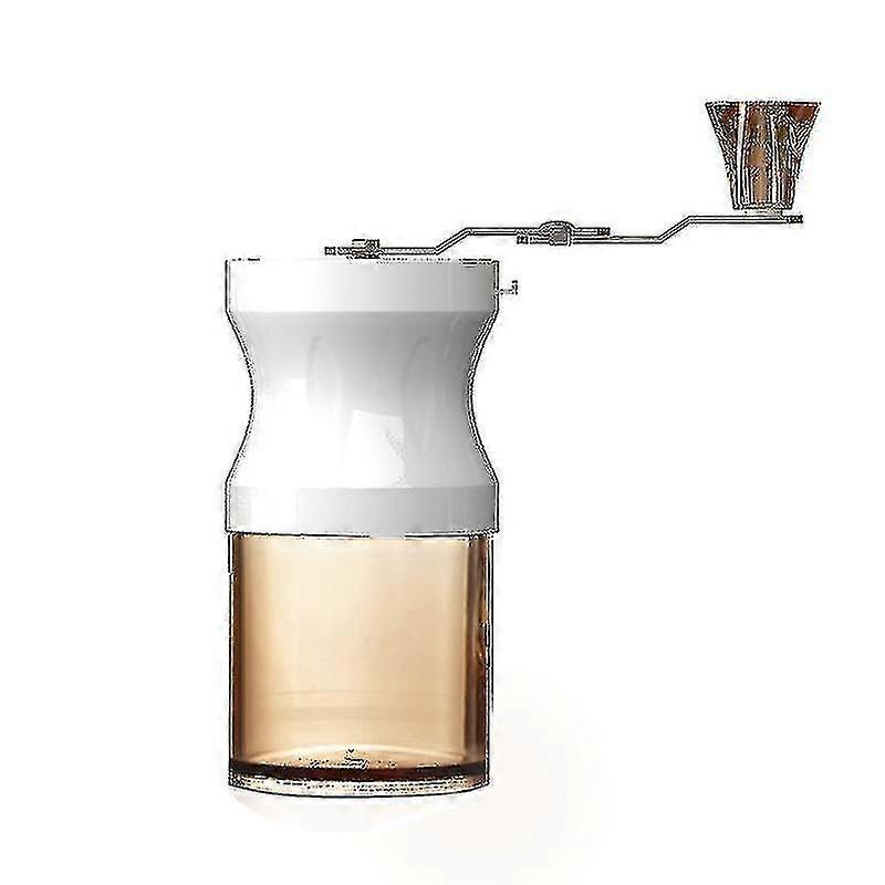 Hand Coffee Grinder Household Small Coffee Grinder Mini White