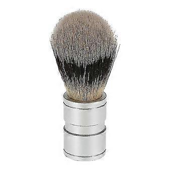 Barbering Badger hårbørste til mænd med harpikshåndtag for sikkerhed, dobbeltkant, lige barbermaskiner - Gif