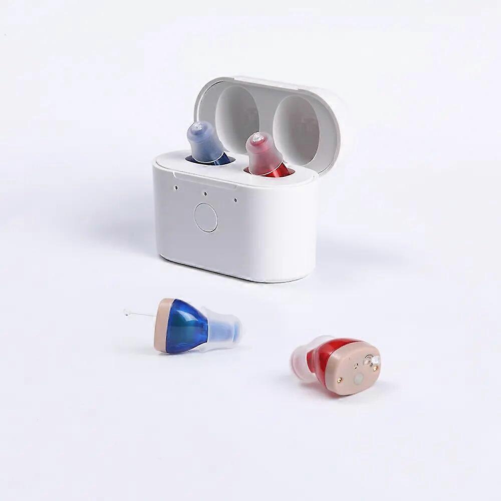 Micro In-Ear Hearing Aids CIC Rechargeable Invisible For Deafness Elderly Adjustable Best Wireless Hearing Aid Sound Amplifier