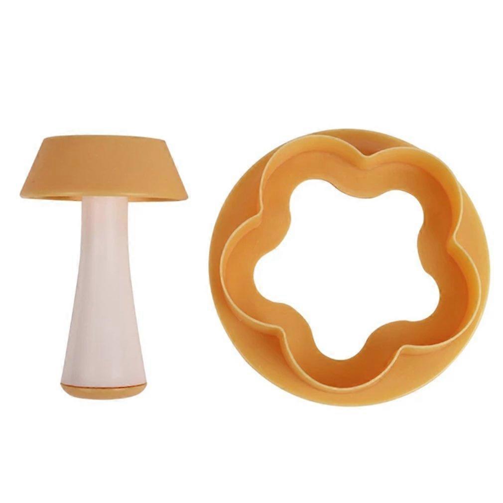 Plastic Pastry Tamper Tart Shell Molds Cake Cutter Flower/Round Dough Cookie Cutter Set Cupcake Muffin Mold
