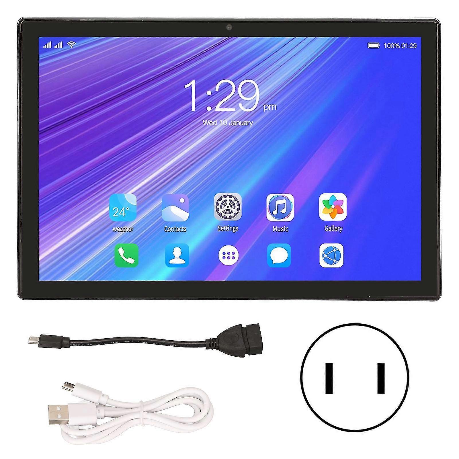 4G Calling 10in Tablet PC with 6GB RAM, 128GB Storage, and Android 11