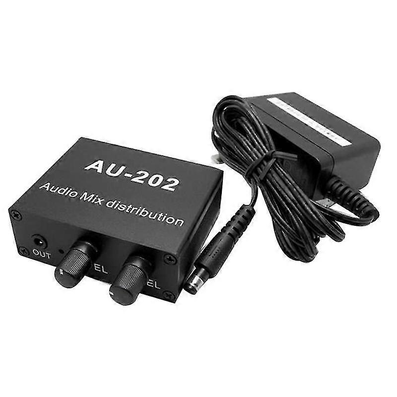Stereo Mixer Audio Distributor 2 Inputs 2 Outputs Audio Mix Distribution To Amplify The Sound Us Pl