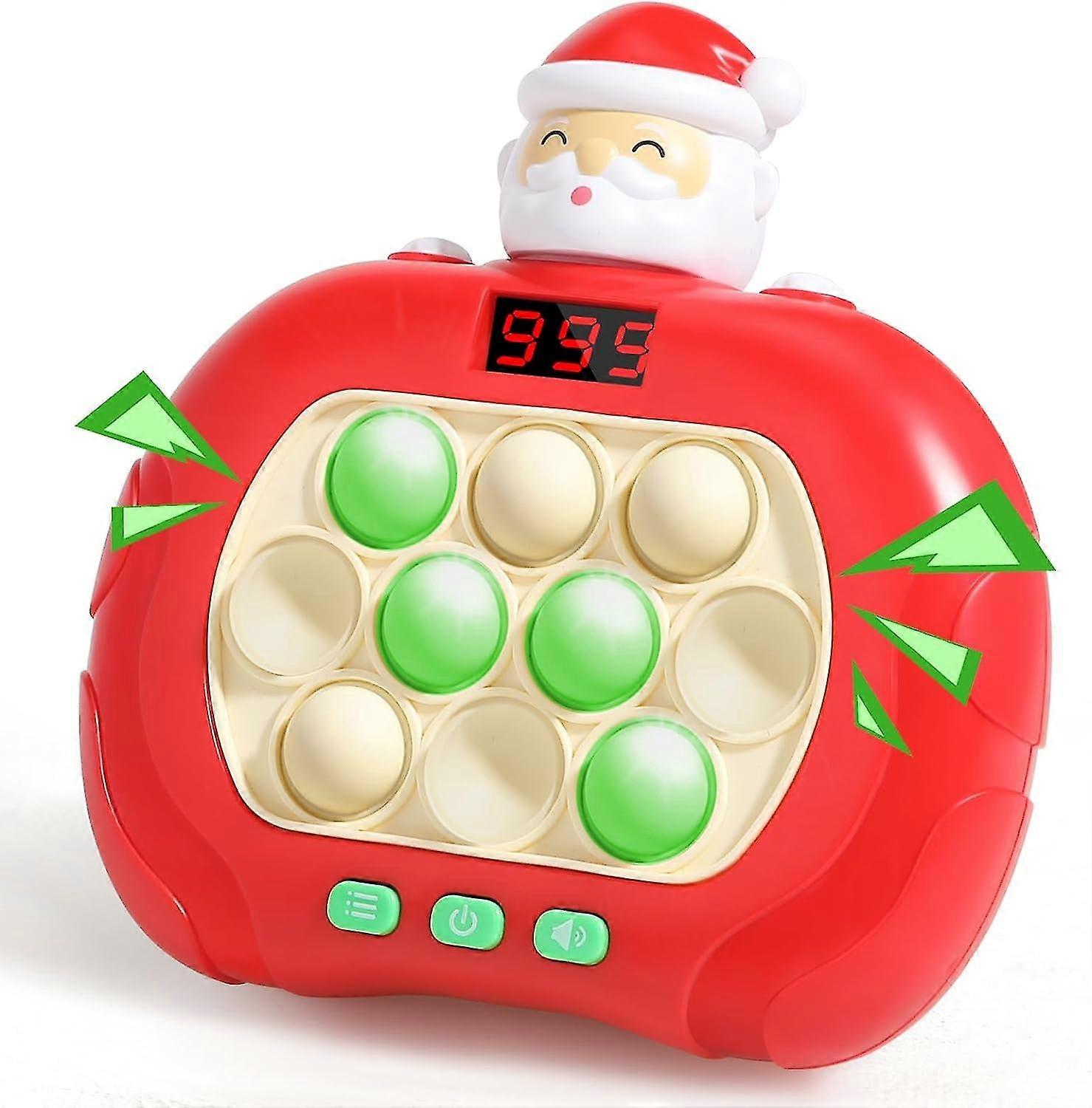 Børnelegetøj, håndholdt spil til børn 6-8 år, Push Bubble Game, Bubble Pressure Pop Glow Game til teenagere 8-12 år Fødselsdagsgave - jul