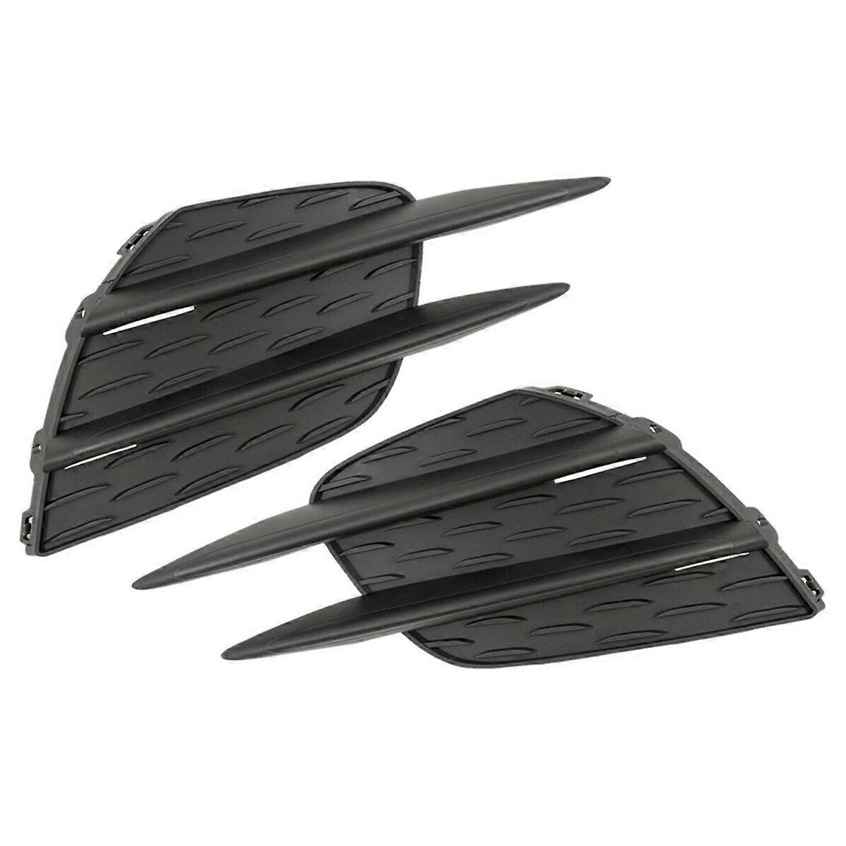1 Pair Front Fog Lamp Cover Front Bumper Grille Covers for 2019-2022 A Class W177 1778858400 177885