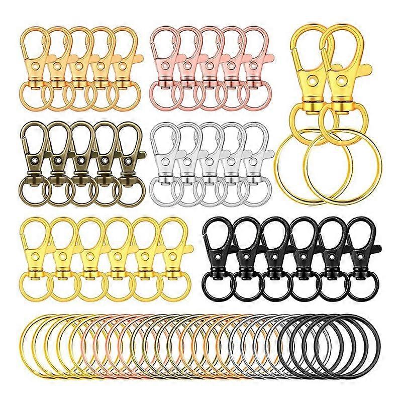 Durable Lobster Clasp Keychain Hook Clips with Ring Premium Bags Clasps